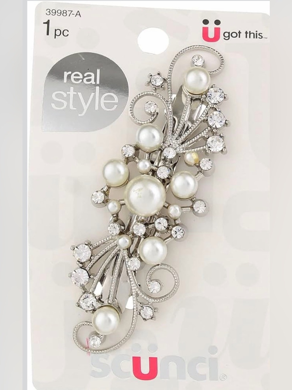 $3 w/ bundle-Rhinestone Hair Barette